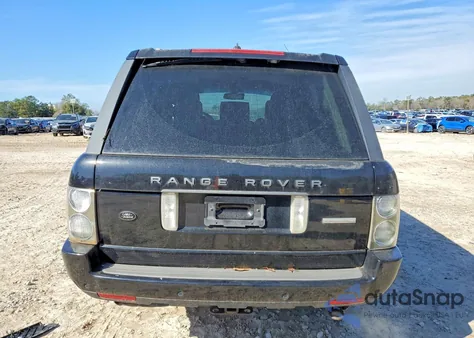 2008 Land Rover Range Rover Supercharged from USA, damaged, VIN SALMF13478A284102